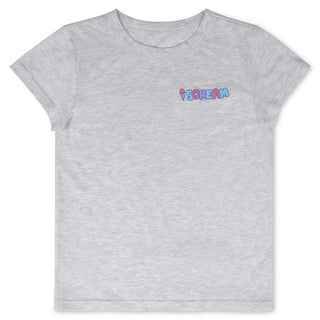 Iscream Gray Ice Cream Party Tee