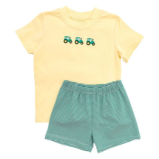 Itsy Bitsy Tractor Short Set