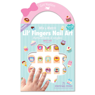 Girl Nation Lil' Fingers Nail Art Assorted