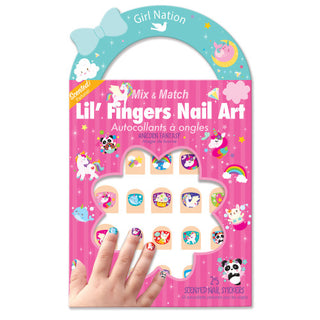 Girl Nation Lil' Fingers Nail Art Assorted
