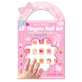 Girl Nation Lil' Fingers Nail Art Assorted