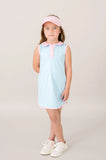 Presley Dress - Cotton Candy Blue/Pink
