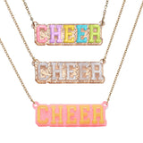 JV Charm Club - Cheer Necklace