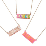 JV Charm Club - Dance Necklace
