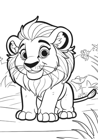 Animal Kingdom XXL Coloring Book