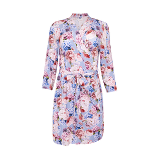 Posh Peanut Floral Pink Women's Robe - Annie