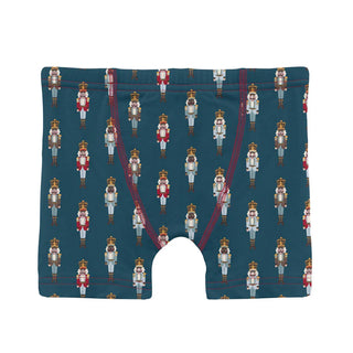 Kickee Boys Boxer Briefs - Peacock Nutcracker