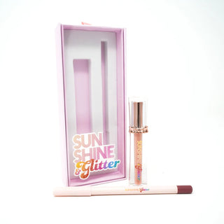 Bow Me a Kiss -Soft Pink 2pc Lip Kit