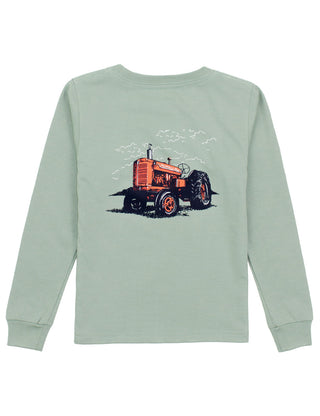 Properly Tied L/S Sage Tractor Graphic Tee