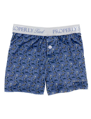 Properly Tied Inlet Boxer Flock