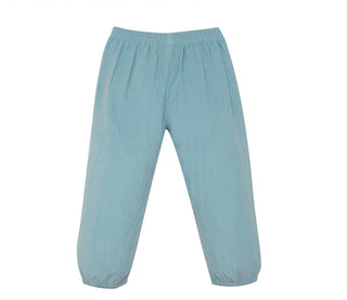 Cadet Blue Cord Logan Elastic Pant
