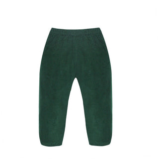 Christmas Green Cord Logan Elastic Pant