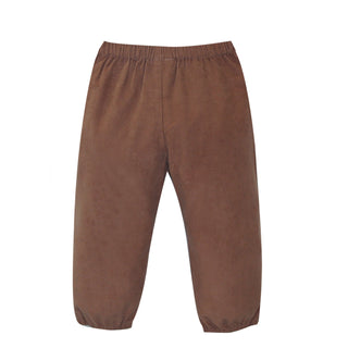 Camel Brown Cord Logan Elastic Pant