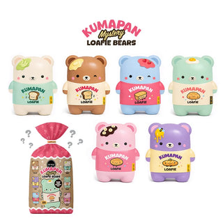 Kumapan Mystery Loafie Bears Squishy