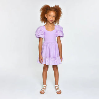 Peixoto Logan Mini Dress - Lilac Lilies