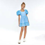 Peixoto Logan Mini Dress - Sky Blue Prairie