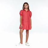 Peixoto Lola Mini Dress - Sunset Coral