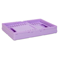 Large Foldable Storage Crate - Lavender