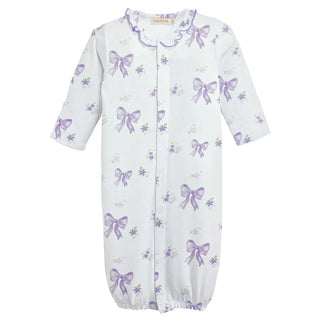 Baby Club Chic Converter Gown Pretty Bows Lavender