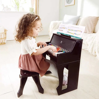 Hape Learn with Lights piano, alternate view