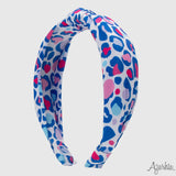Azarhia Knotted Headband - Leopard Chic