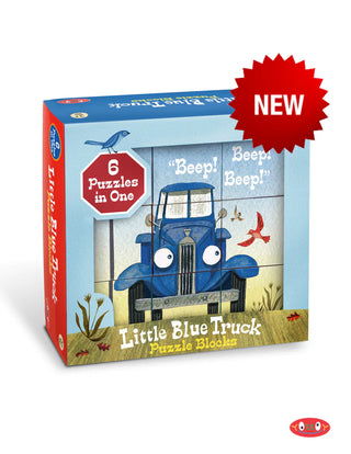 The Little Blue Truck Puzzle Blocks