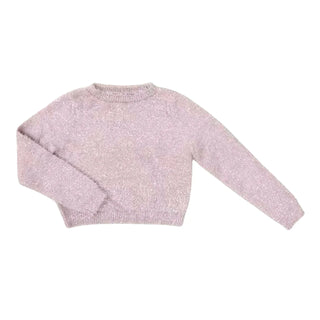 Little Olin Pink Fuzzy Sweater