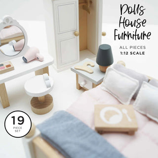 Daisylane Wooden Dollhouse Bedroom