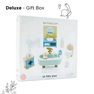Daisylane Wooden Dollhouse Bathroom Furniture