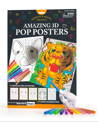 Marvin's Amazing 3D POP Posters