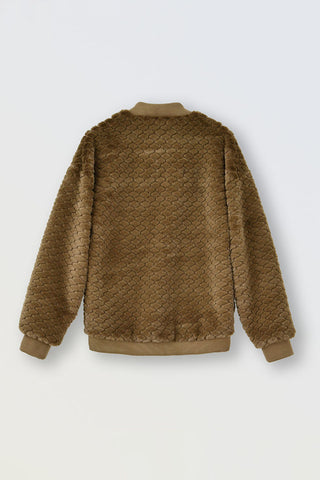 Molly Bracken Brown Faux Fur Jacket