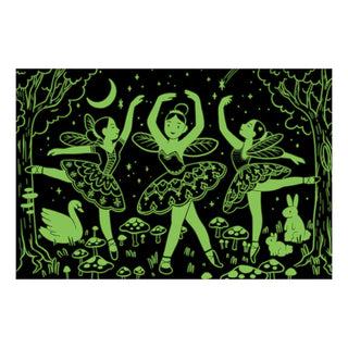 Mudpuppy 100pc Glow in the Dark Puzzle - Moonlight Ballet