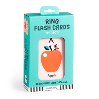 Mudpuppy Ring Flash Cards - My ABCs