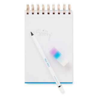 Snifty Magic Pencil & Eraser Set - White