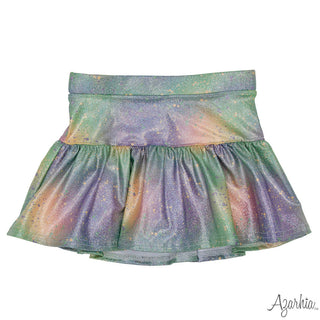 Azarhia Mardi Gras- Shimmer Splatter Skort