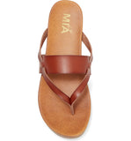 Mia Sandal -Violette -Cognac