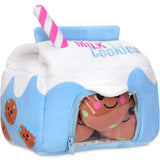 iScream Milk and Cookies Interactive Packaging Fleece Plush