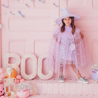 Girly Purple Witch Dress Up Kit