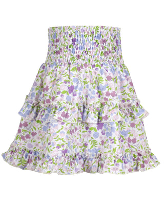 The Yellow Lamb Ivy Skirt - Mulberry Floral