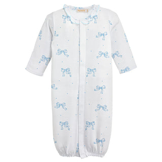 Baby Club Chic Converter Gown Pretty Bows Blue