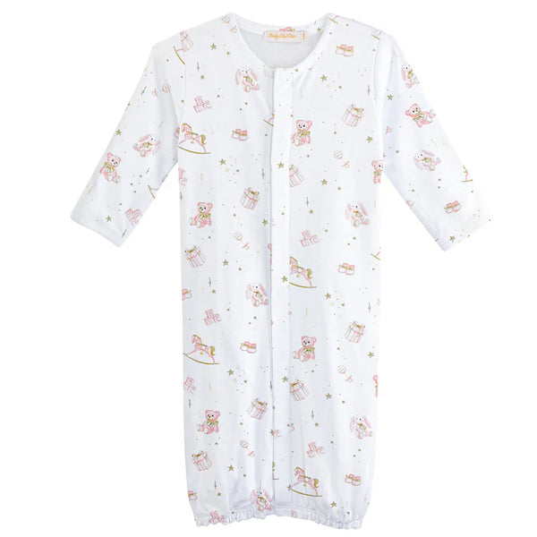 Baby Club Chic Baby Toys Pink Convertible Gown