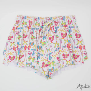 Azarhia Butterfly Shorts - Neon Bows