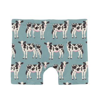 Kickee Boys Boxer Briefs - Jade Cows