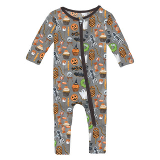 Kickee Convertible Coverall- Halloween Treats