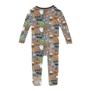 Kickee Convertible Coverall- Halloween Treats