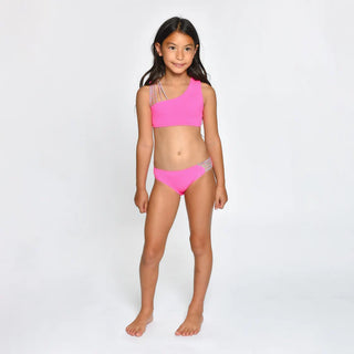 Peixoto Olivia Bikini Pebble Swimsuit - Haute Pink