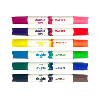 Ooly Double Up! 6Pc Double Ended Markers