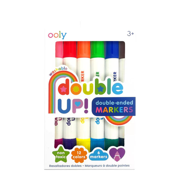 Ooly Double Up! 6Pc Double Ended Markers