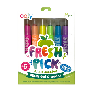 OOLY Fresh Pick: Apple Scented Gel Crayons