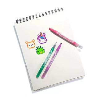 Ooly Stamp-a-Square 12Pc Double Ended Markers